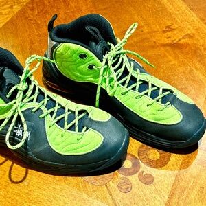 Size 13 - Nike Stussy x Air Penny 2 Vivid Green